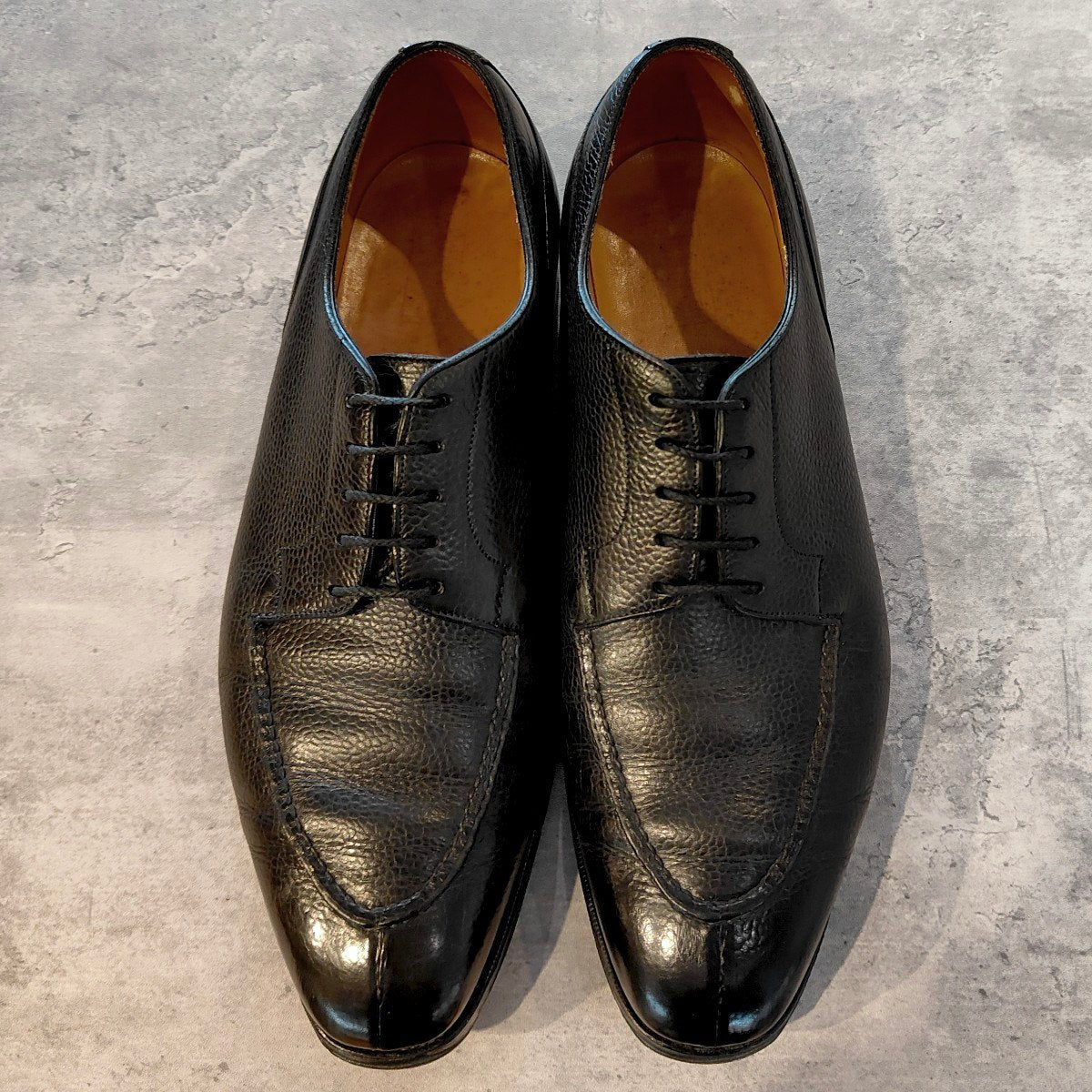【EDWARD GREEN】エドワードグリーン ドーバー Uチップ グレインレザー ブラック サイズUK9.5E 808ラスト 参考定価￥324,500-