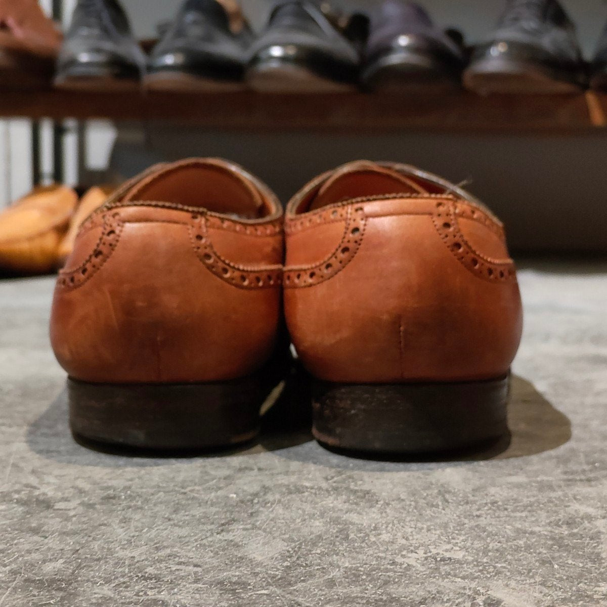 EDWARD GREEN】エドワードグリーン ウイングチップ カーフ