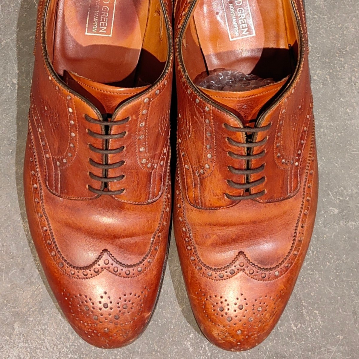 EDWARD GREEN】エドワードグリーン ウイングチップ カーフ