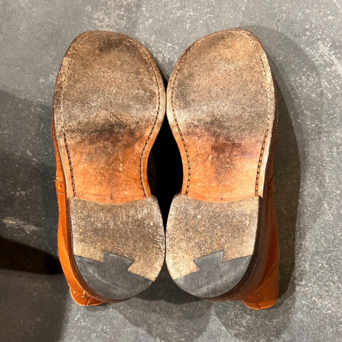 【Tricker`s】トリッカーズ 2508 カントリーブーツ ウイングチップ カーフ ブラウン サイズUK7.5