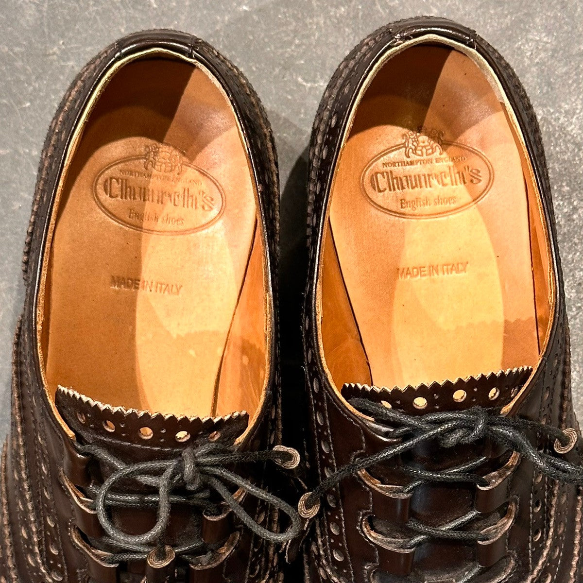 オンライン限定】極美品【church's】チャーチ キャロル ウィングチップ