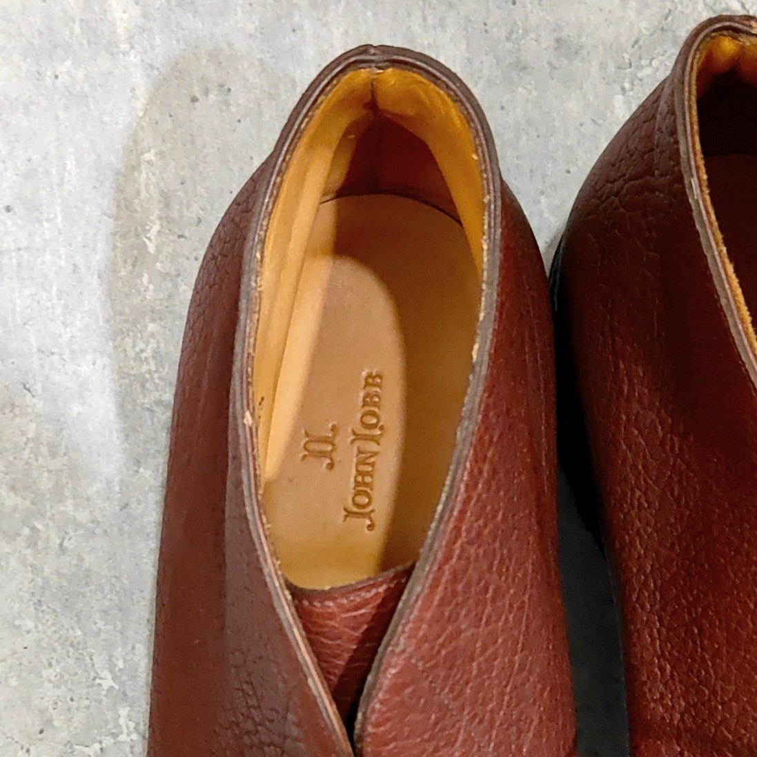 試着程度【JOHN LOBB】ジョンロブ ジオーノ チャッカブーツ