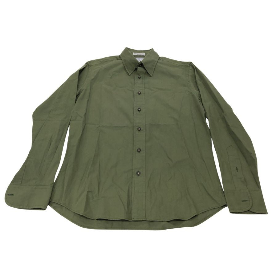【INDIVIDUALIZED SHIRTS】インディビジュアライズドシャツ ボタンダウンシャツ グリーン メンズ サイズ15.5