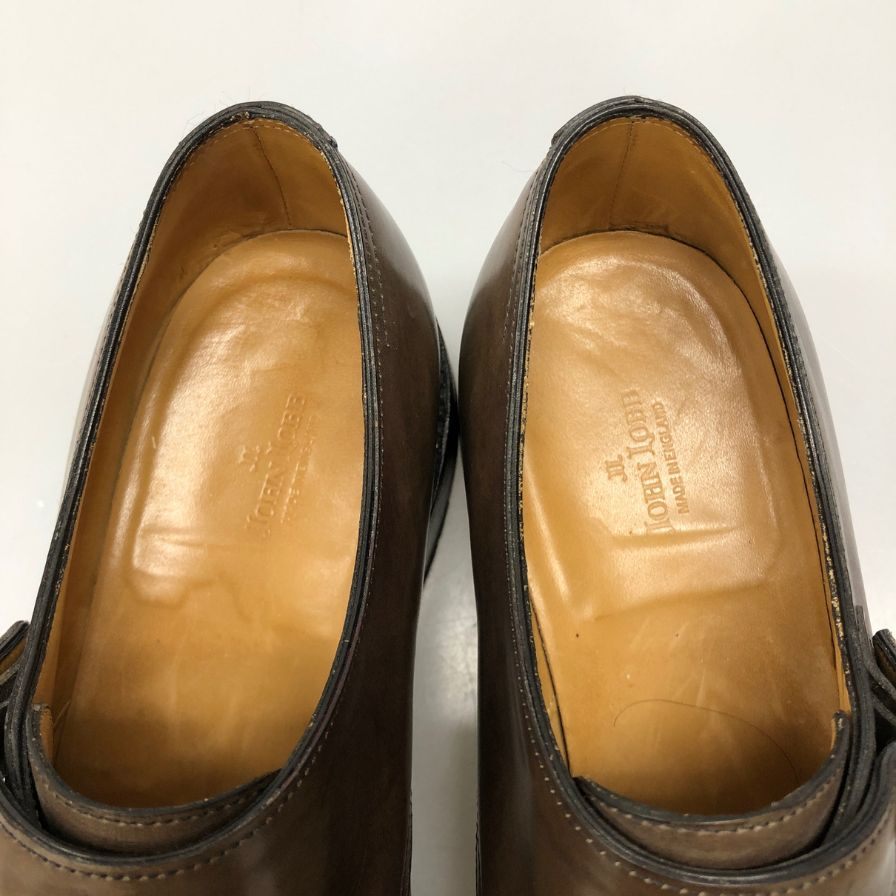 【JOHN LOBB】ジョンロブ ウィリアム ビジネスシューズ カーフ ブラウン（茶系） サイズ UK6.5E ラスト