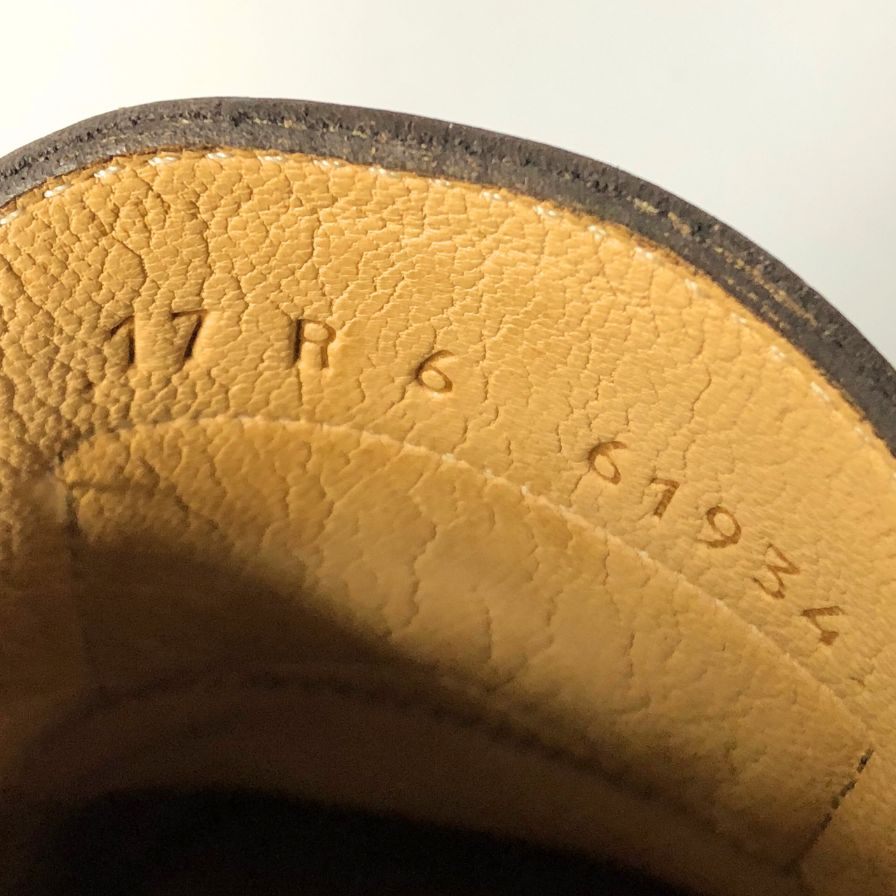 【Paraboot】パラブーツ 61934 ビジネスシューズ リスレザー ブラウン（茶系） サイズ 6 ラスト