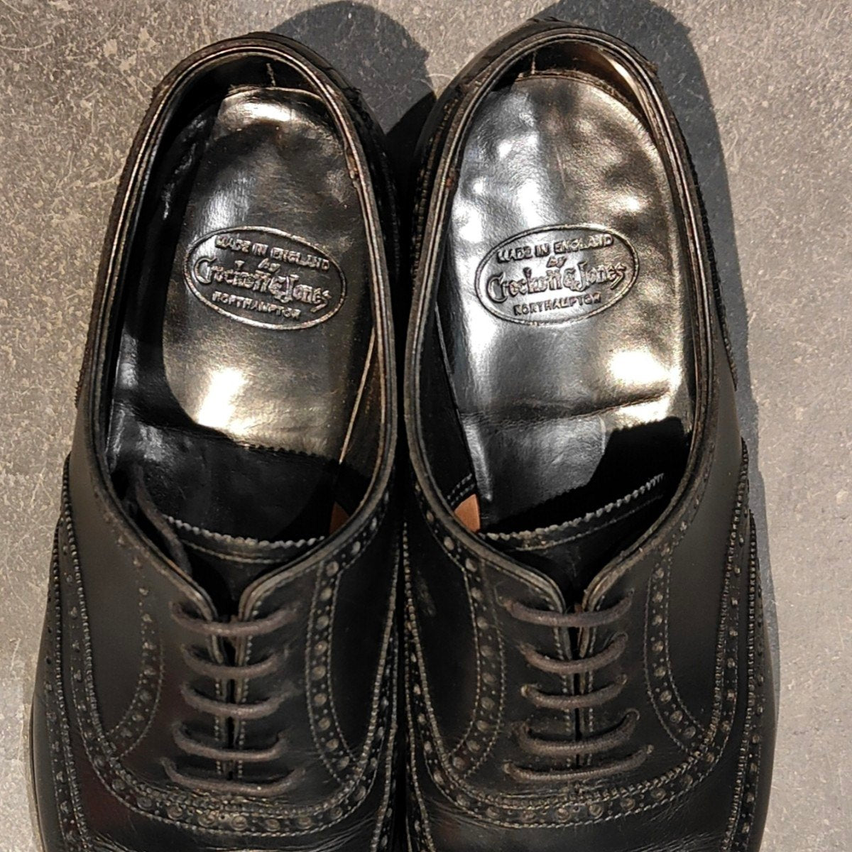 美品【CROCKETT&JONES】クロケット＆ジョーンズ クリフォード ウイング
