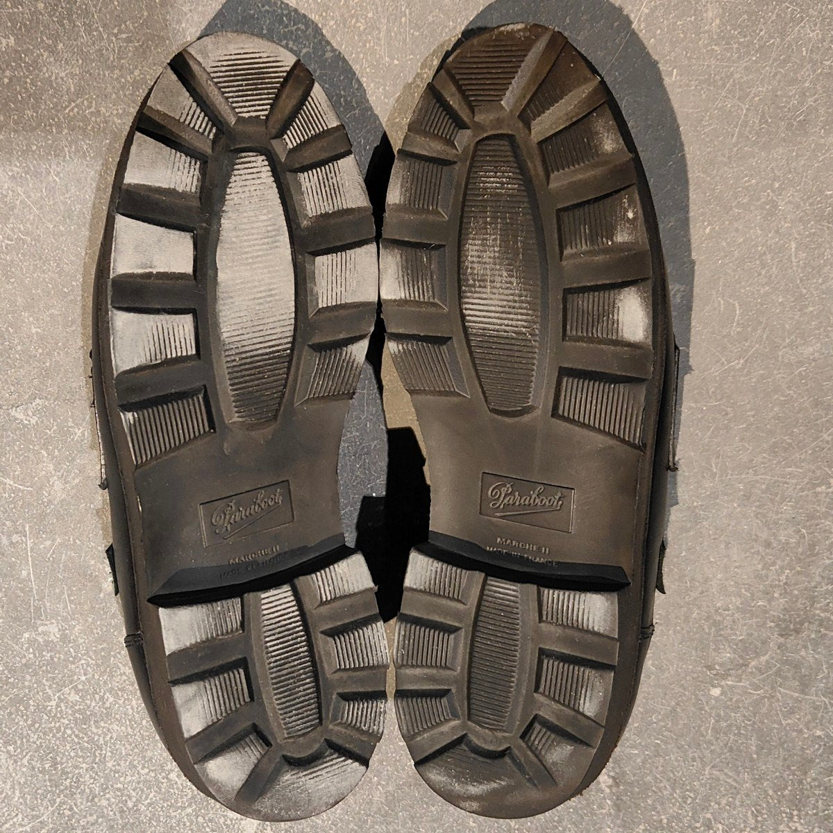 【PARABOOT】パラブーツ ランス コインローファー リスレザー ブラック サイズUK6 参考定価￥96,800-