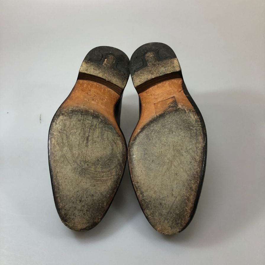 【JOHN LOBB】ジョンロブ レザーシューズ  トウチェスター カーフ×スエード コンビ ラスト7000 メンズ サイズ7D ブラウン TOWCESTER