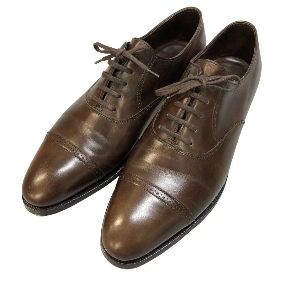 【JOHN LOBB】ジョンロブ  ビジネスシューズ カーフ ブラウン（茶系） サイズ 6.5 ラスト
