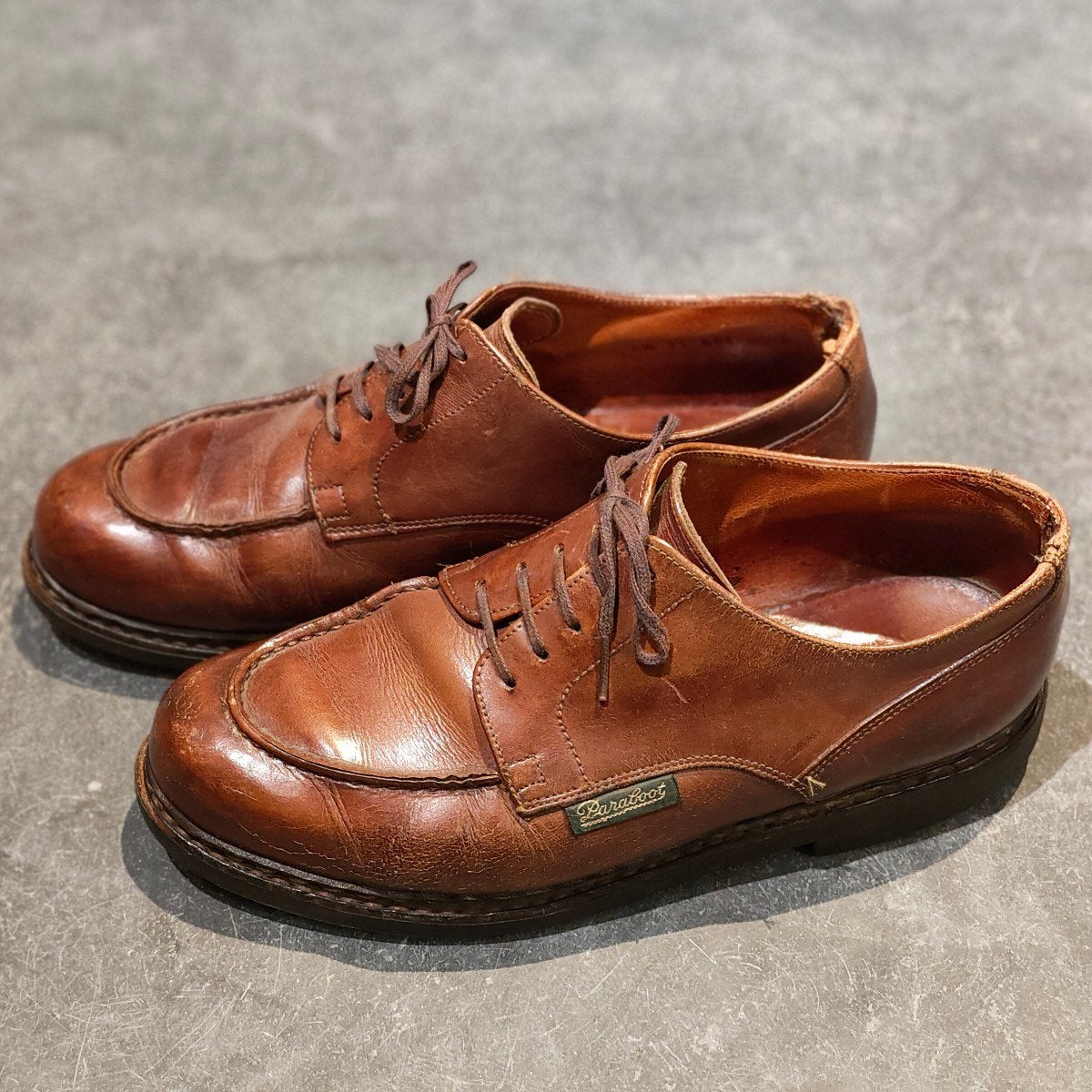 希少【Paraboot】パラブーツ シャンボード デカタグ Uチップ