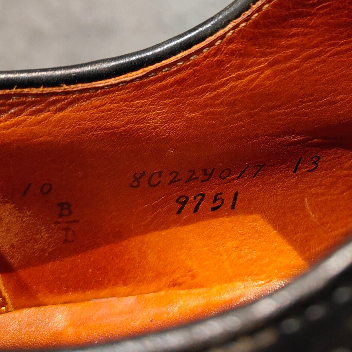 美品【ALDEN】オールデン 9751 LWB コードバン ブラック サイズ US10D バリーラスト 参考定価￥223,300-