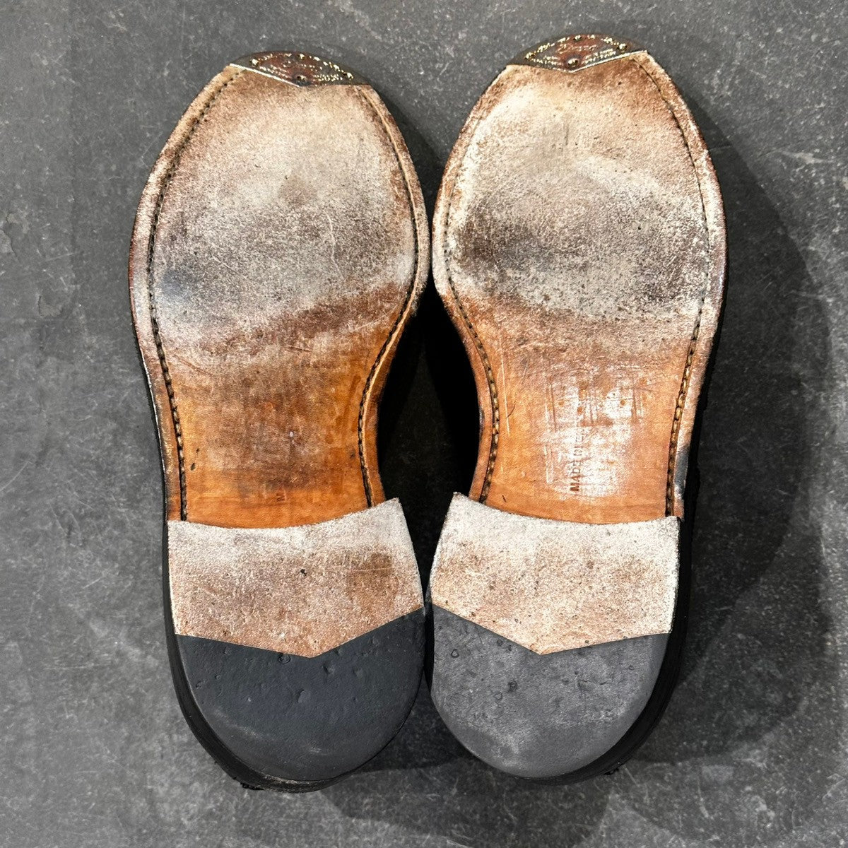 美品【Tricker’s】トリッカーズ バートン ウイングチップ カーフ ブラック サイズUK9