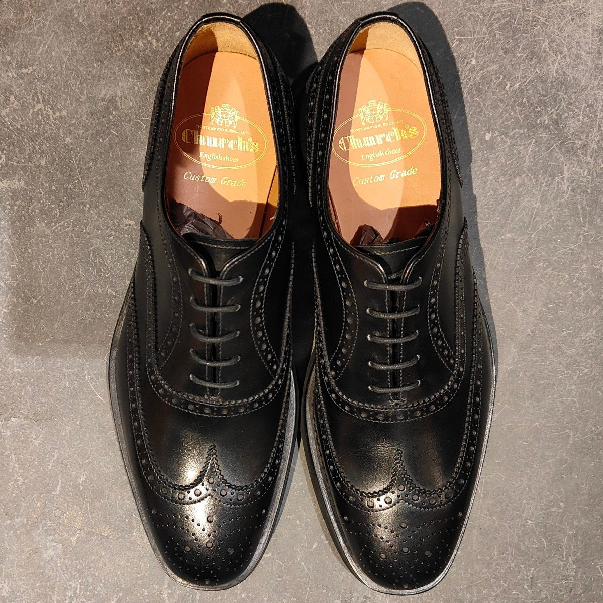 新品未使用【Church's】チャーチ チェットウインドL ウイングチップ