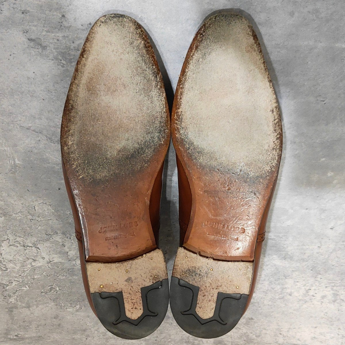 JOHN LOBB】ジョンロブ ソーントン SAUNTON セミブローグ カーフ