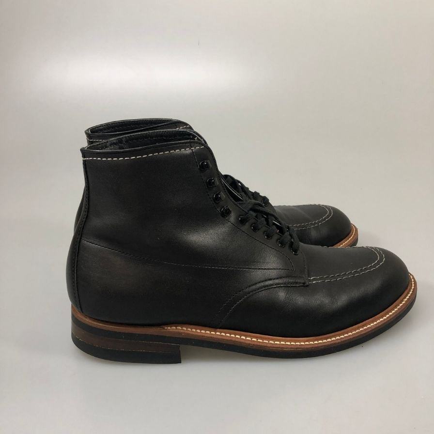 【オンライン限定】【alden】オールデン 401 インディーブーツ カーフ  ブラック メンズ ブラック  サイズUS9D