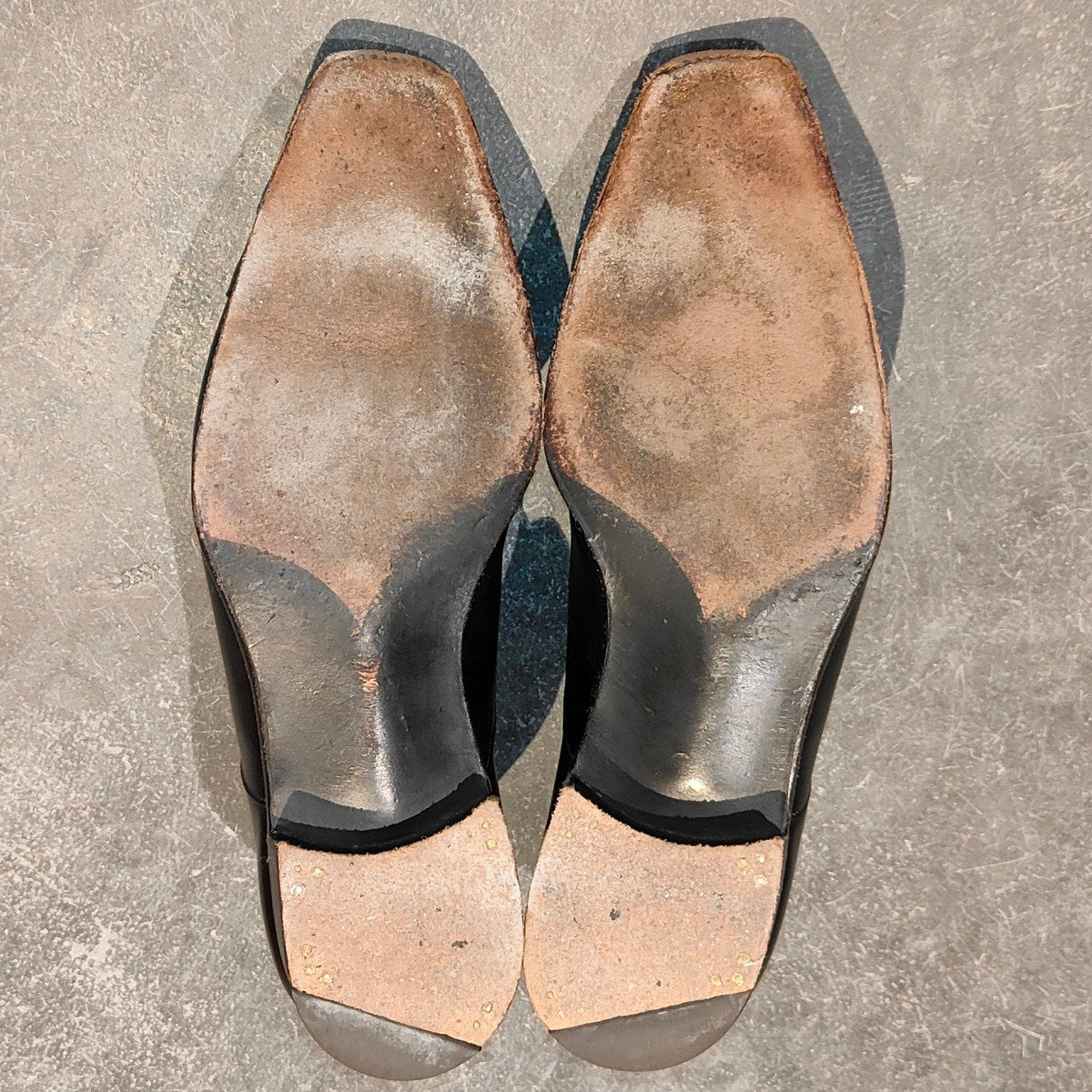 極美品【GAZIANO&GIRLING】ガジアーノ&ガーリング オックスフォード ストレートチップ ブラック サイズ UK8.5E TG73ラスト参考定価￥231,000-