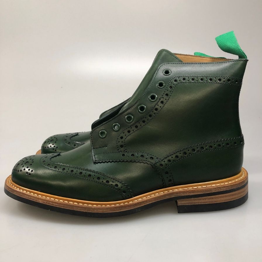 トリッカーズ カントリーブーツ UK7.5 ウイングチップ 26 オンライン限定】【Tricker's】トリッカーズ カントリーブーツ ストウ