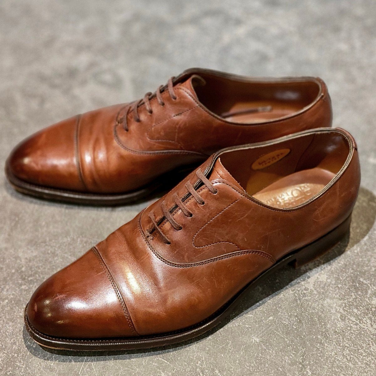 エドワードグリーン　ウエストミンスター　8E　ダークオーク　88ラスト 極美品【EDWARD GREEN】エドワードグリーン ウエストミンスター ダブル