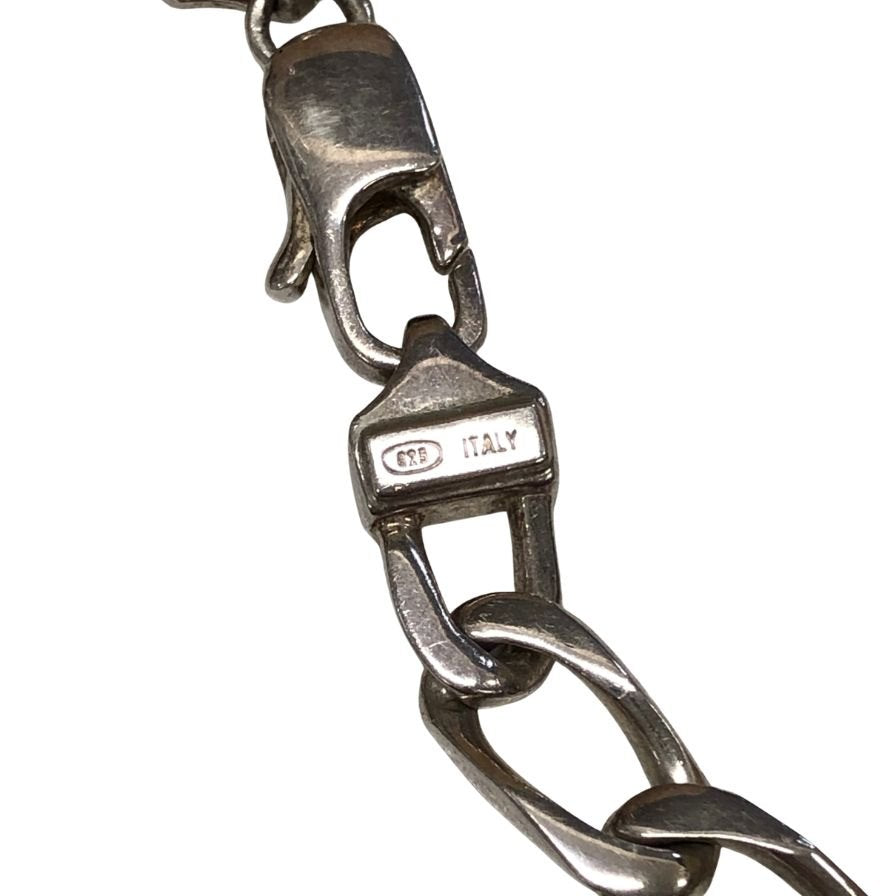 【TIFFANY&CO.】ティファニー ブレスレット ヴィンテージ フィガロチェーン SV925×K18 コンビ メンズ