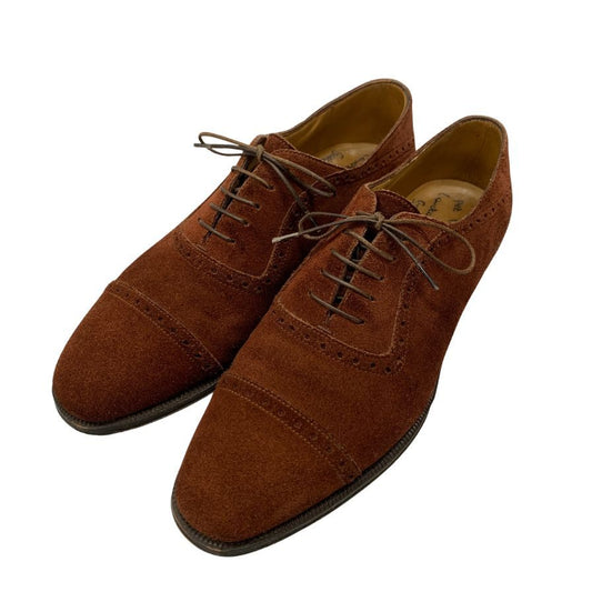 【Enzo Bonafe】エンツォボナフェ  スエードシューズ  ブラウン（茶系） サイズ 39 ラスト