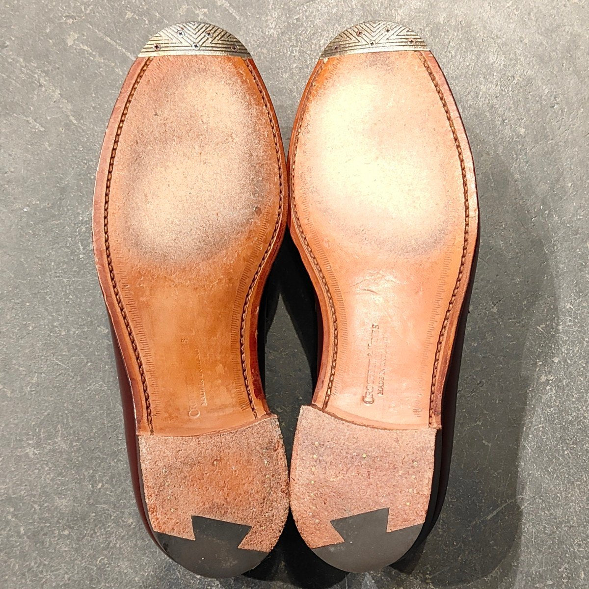 使用数回【Crockett&Jones】クロケット&ジョーンズ ボストン2 ローファー カーフ ダークブラウン サイズUK5.5E 376ラスト 参考定価￥127,600-