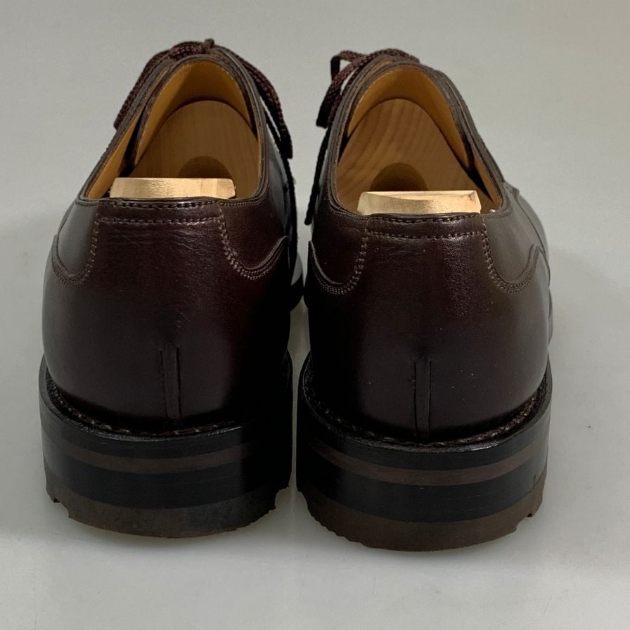 【J.M.WESTON】ジェイエムウエストン レザーシューズ Uチップ 641 ゴルフ サイズ4D ブラウン レディース GOLF