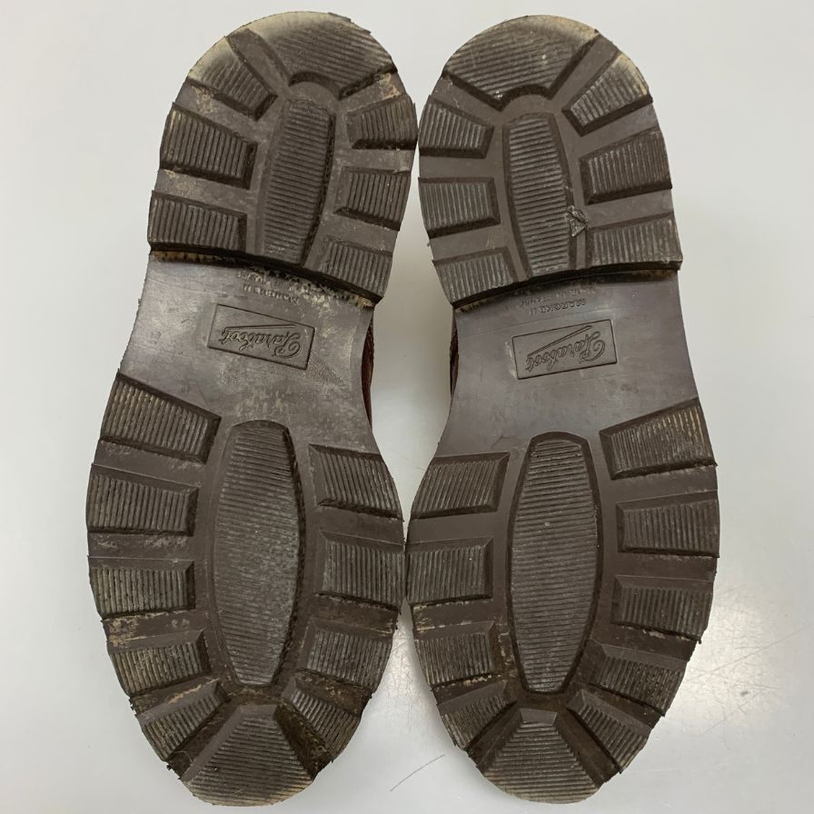 オンライン限定】【Paraboot】パラブーツ レザーシューズ ダブルモンク