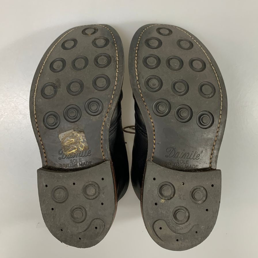 【オンライン限定】【TRICKER'S】トリッカーズ M7509 チャッカブーツ メダリオン ダイナイトソール ブラック サイズ7.5
