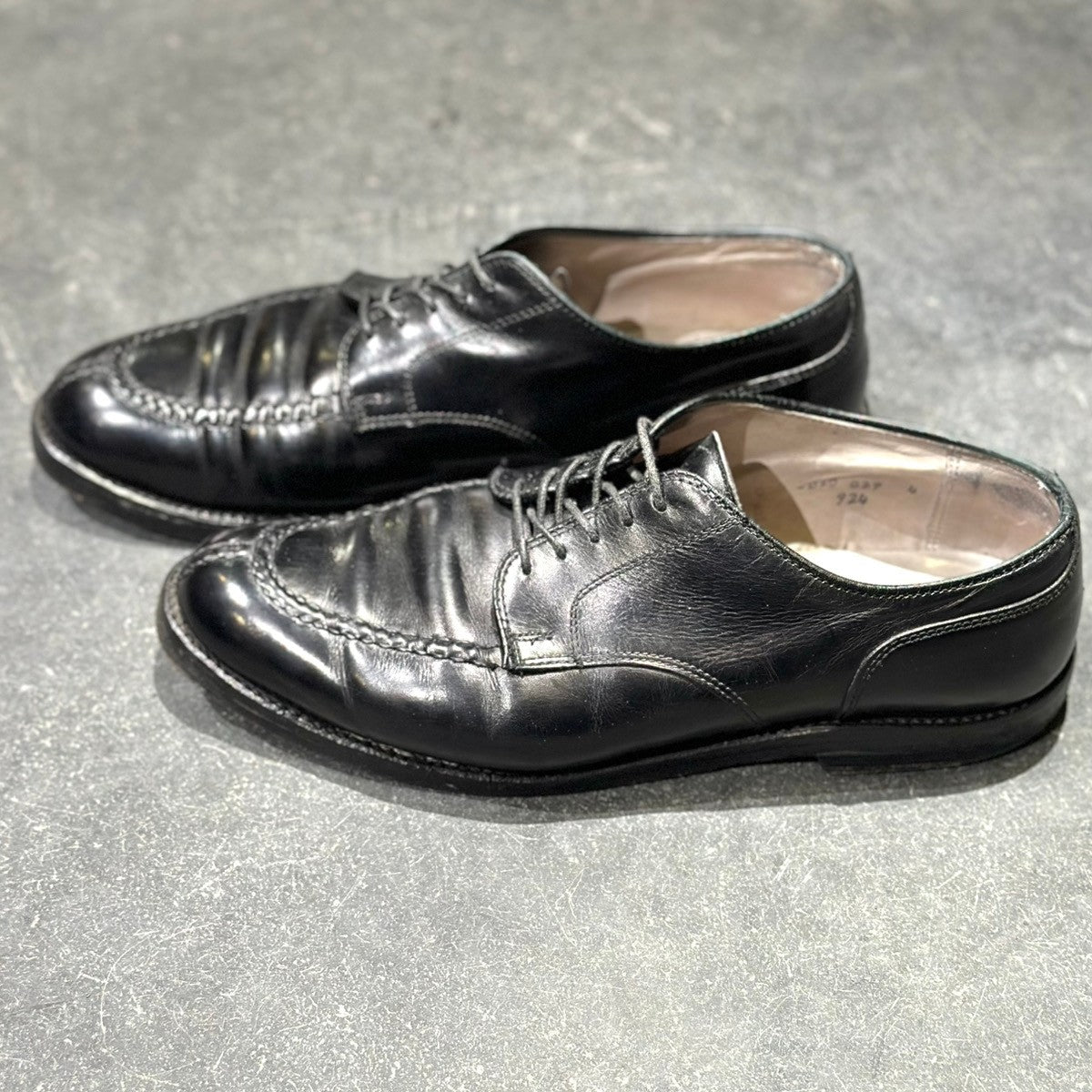 【ALDEN】オールデン 924 NST Uチップ カーフ ブラック サイズUS8.5D