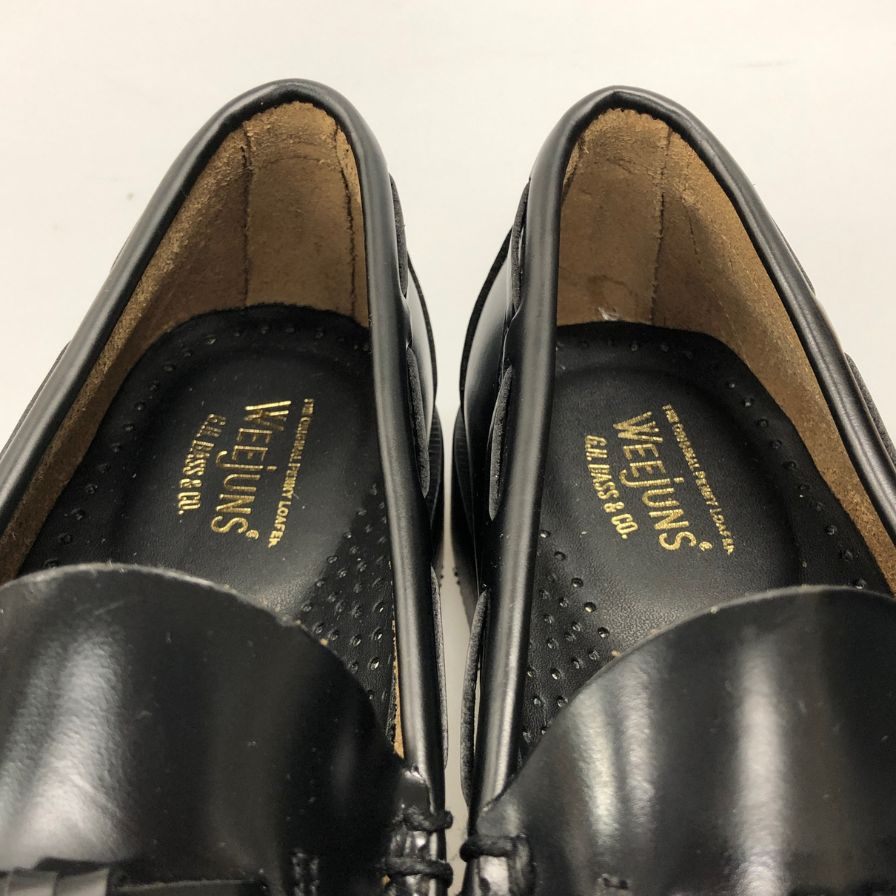 【G.H.Bass&Co.】ジーエイチバス  ローファー  ブラック（黒） サイズ 6 ラスト