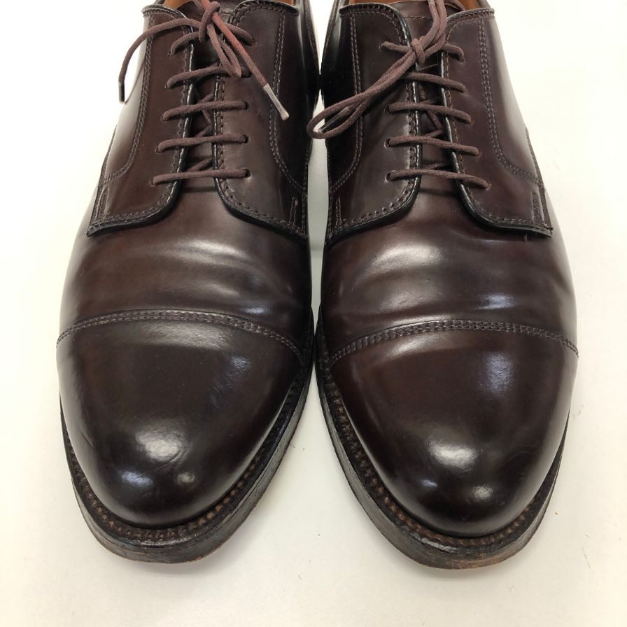 【ALDEN】オールデン 2160 バーニーズニューヨーク別注 外羽根ストレートチップ アバディーンラスト コードバン ダークバーガンディ サイズUS8D