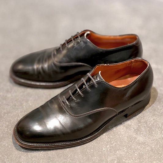 【ALDEN】オールデン 935 プレーントゥ カーフ ブラック サイズ US6.5D プラザラスト