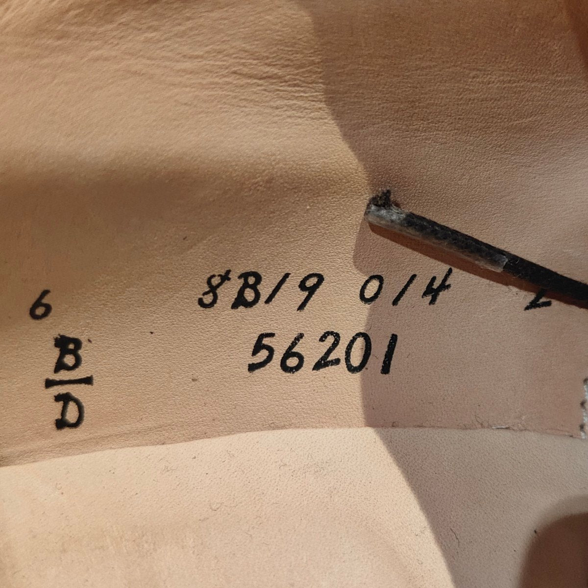 美品【ALDEN】オールデン 56201 パンチドキャップトゥ コードバン ダークバーガンディ サイズ US6D モディファイドラスト