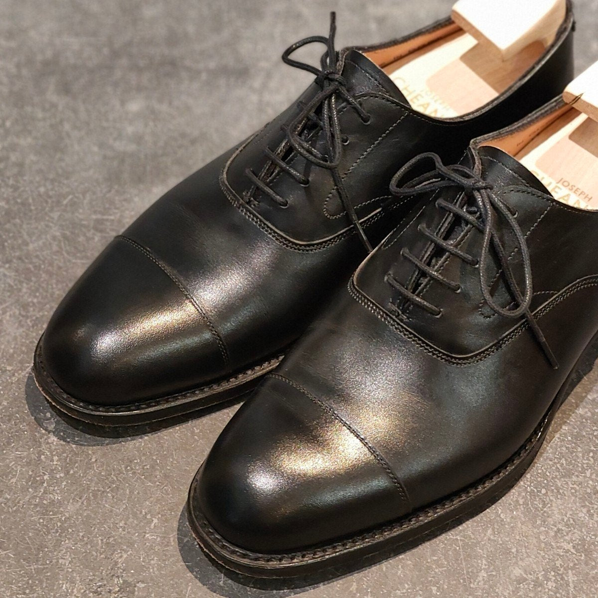 美品【JOSEPH CHEANEY】ジョセフチーニー アルフレッド ストレート