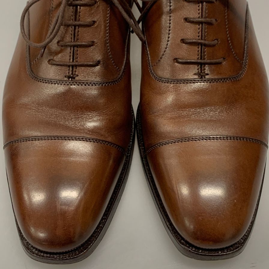 【CROCKETT&JONES】クロケット&ジョーンズ 9447 ビジネスシューズ カーフ ブラウン（茶系） サイズ 7D ラスト