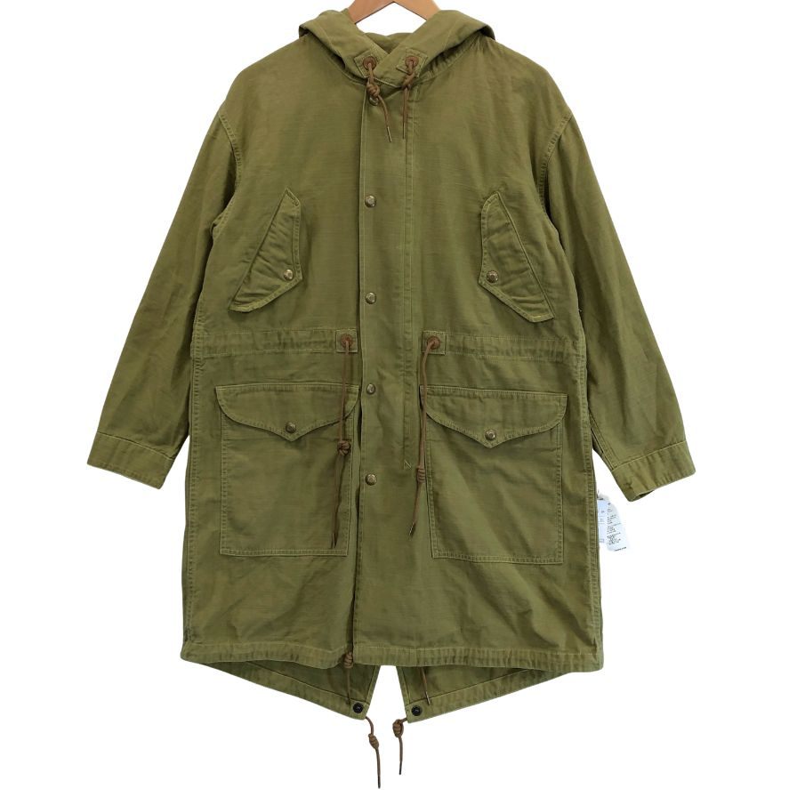 【RRL】ダブルアールエル ラルフローレン モッズコート M-06 カーキ メンズ サイズ2 RRL RALPH LAUREN