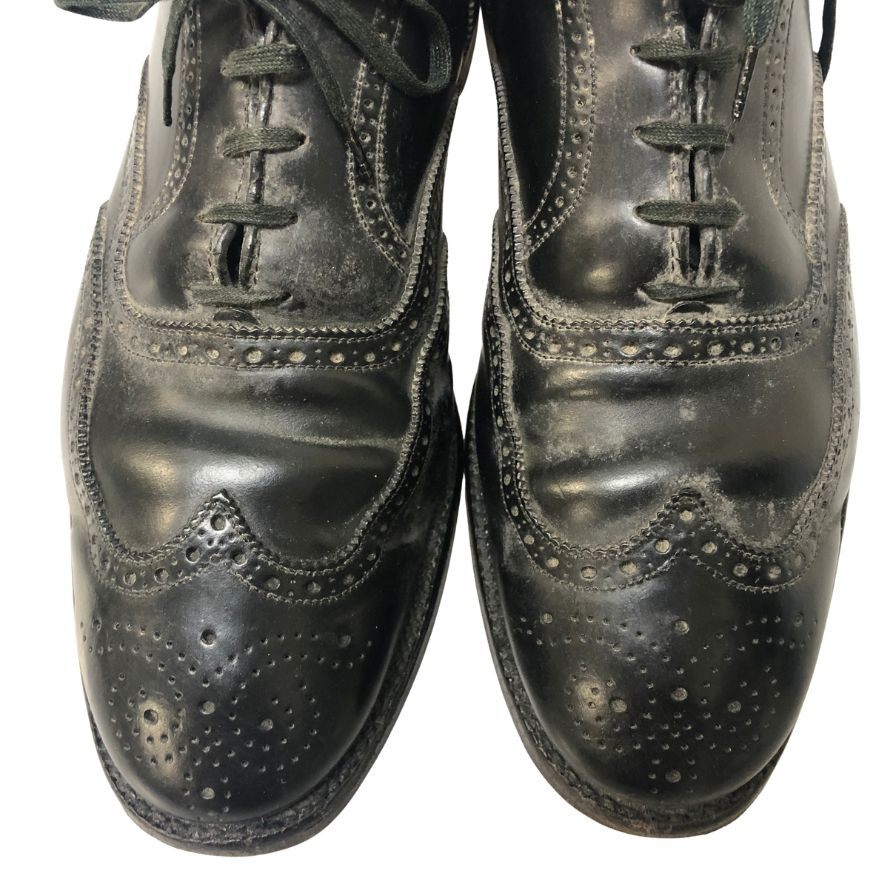 【ALDEN】オールデン レザーシューズ ウイングチップ 9741 コードバン メンズ ブラック サイズ US10.5 ALDEN