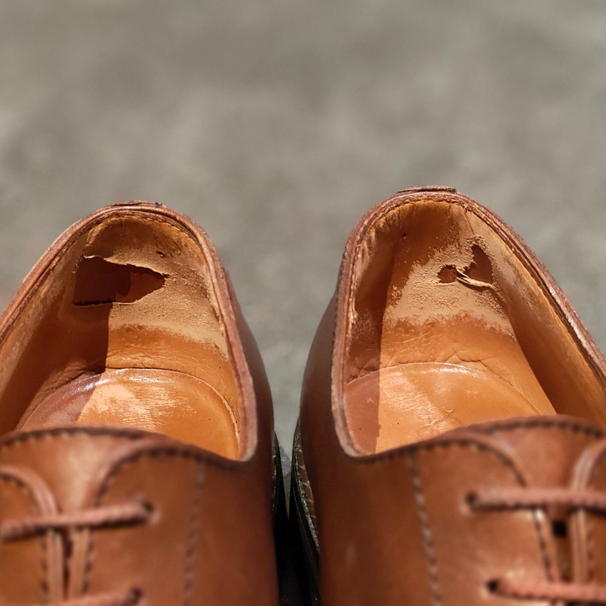 希少 【J.M.WESTON】ジェイエムウエストン 696 スプリットトゥダービー Uチップ ロシアンカーフ タンブラウン サイズ UK8Ｄ 22ラスト