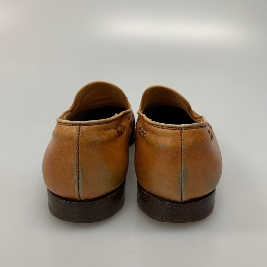 【CROCKETT&JONES】クロケット&ジョーンズ  ローファー カーフ ブラウン（茶系） サイズ UK7E ラスト