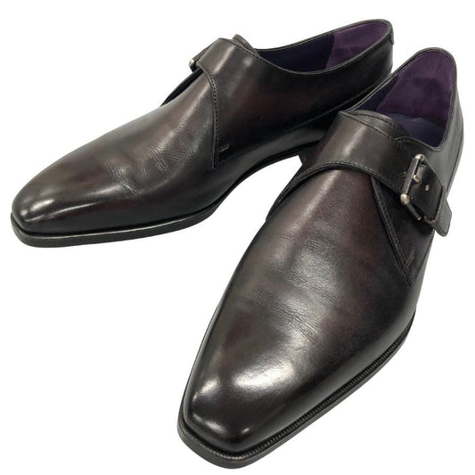 【Berluti】ベルルッティ  ビジネスシューズ カーフ パープル（紫） サイズ UK7 ラスト