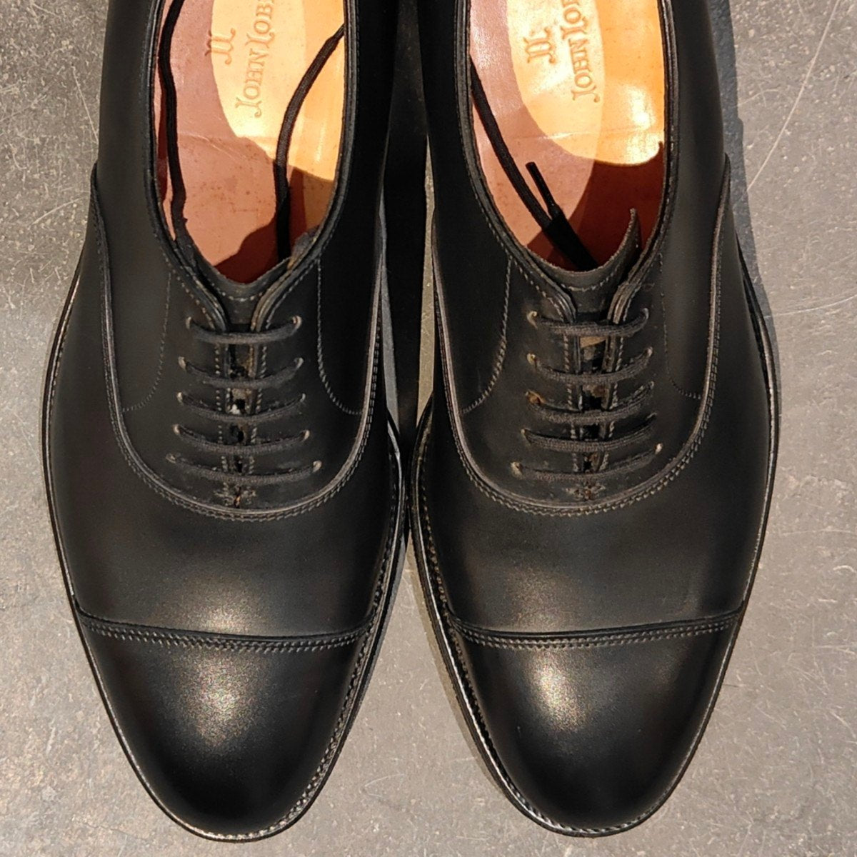 黒/ジョン・ロブ 希少 新品未使用【JOHNLOBB】ジョンロブ シティ カーフ ブラック