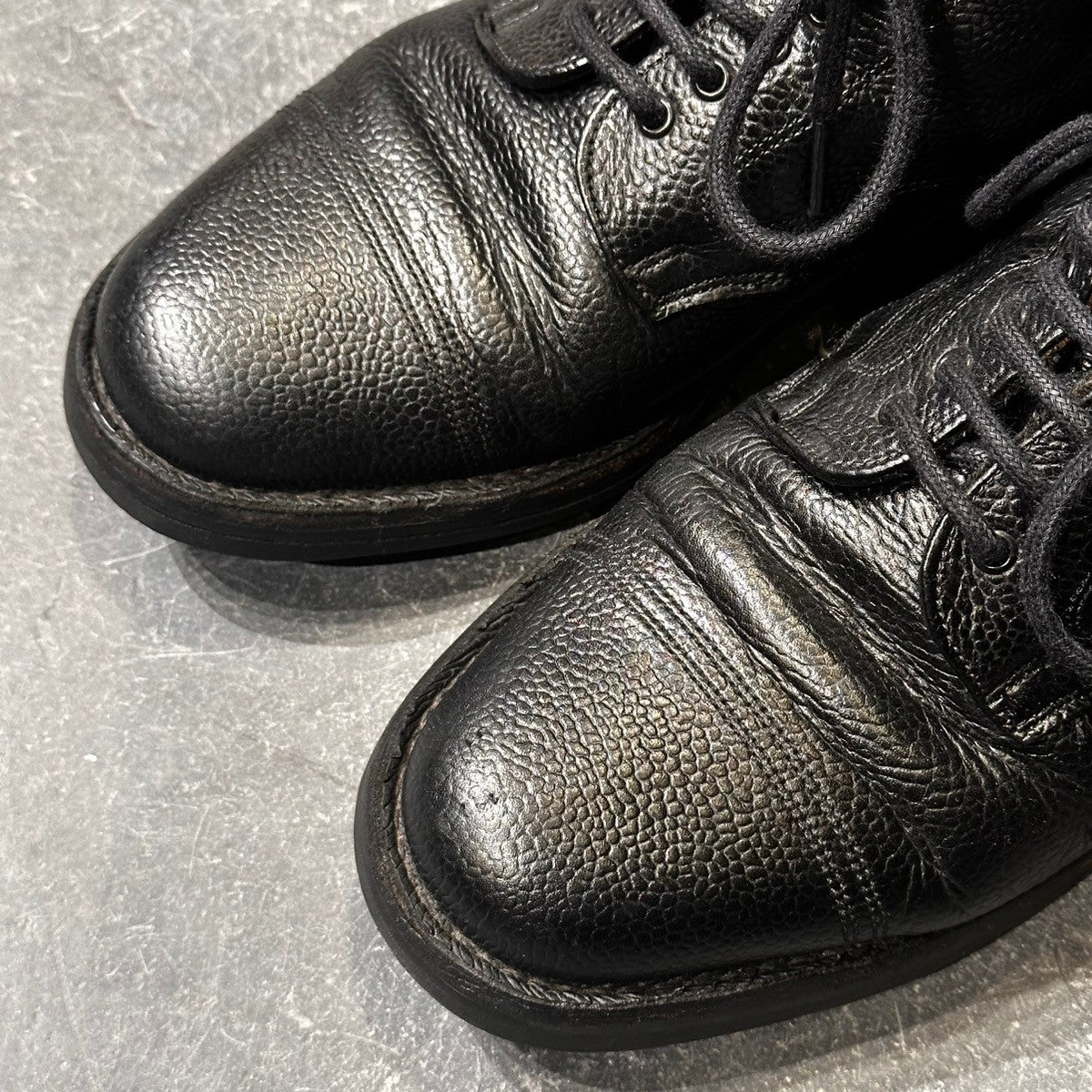 【JOSEPH CHEANEY】ジョセフチーニー ペナイン2 ギブソンブーツ グレインレザー ブラック サイズUK6