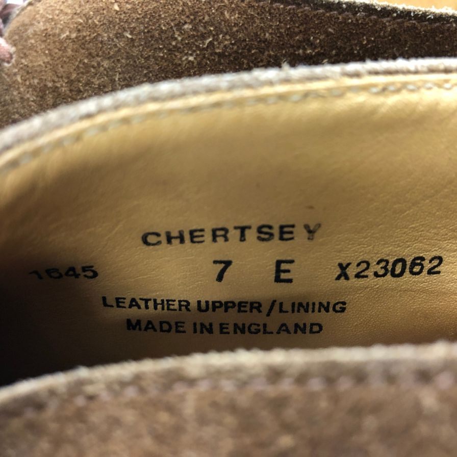 【CROCKETT&JONES】クロケット&ジョーンズ  ブーツ  ブラウン（茶系） サイズ 7 ラスト