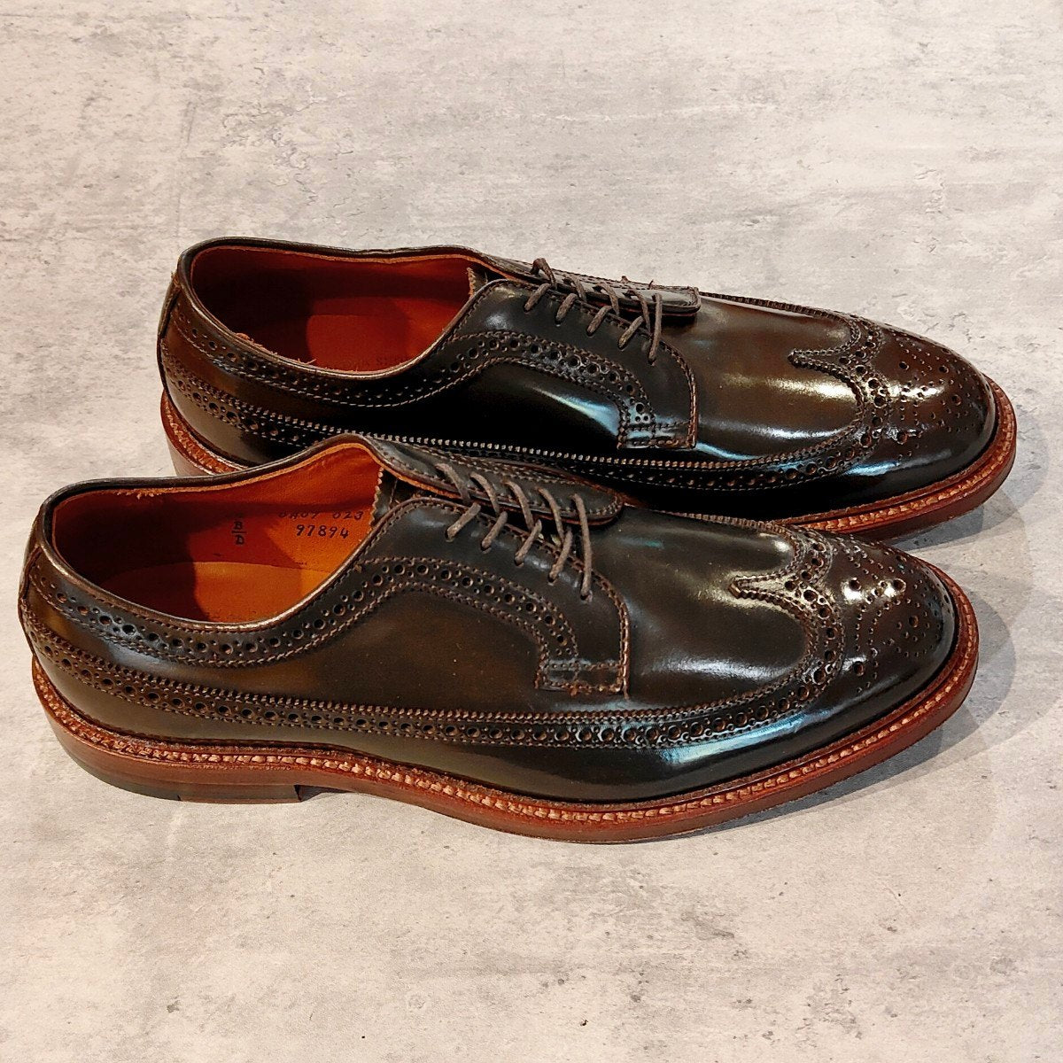 希少 未使用 【ALDEN】オールデン 97894 LWB コードバン シガー サイズ US10.5D バリーラスト