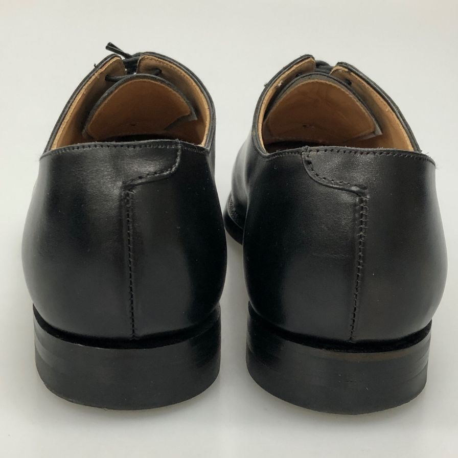 【CROCKETT&JONES】クロケット&ジョーンズ  ビジネスシューズ プレーントゥ ブラック（黒） サイズ 8 ラスト