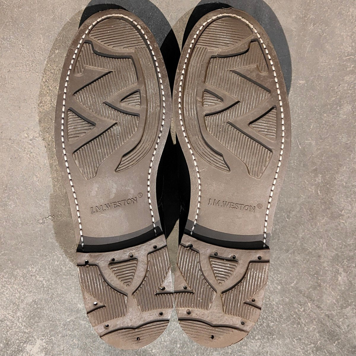 希少 使用数回 【J.M.WESTON】ジェイエムウエストン 641 ゴルフ Uチップ ロシアンカーフ ブラック サイズ UK6.5D 31ラスト 参考定価￥209,000-