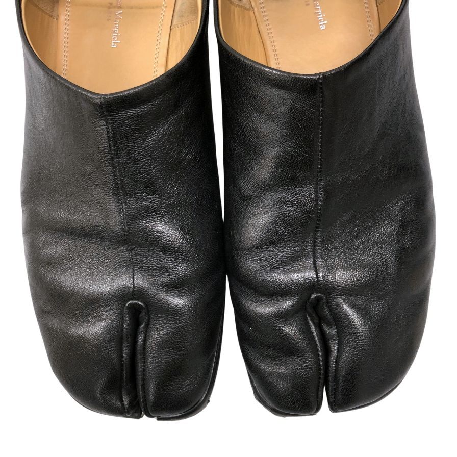 【Maison Margiela】メゾン マルジェラ  ビジネスシューズ  ブラック サイズ 40 ラスト