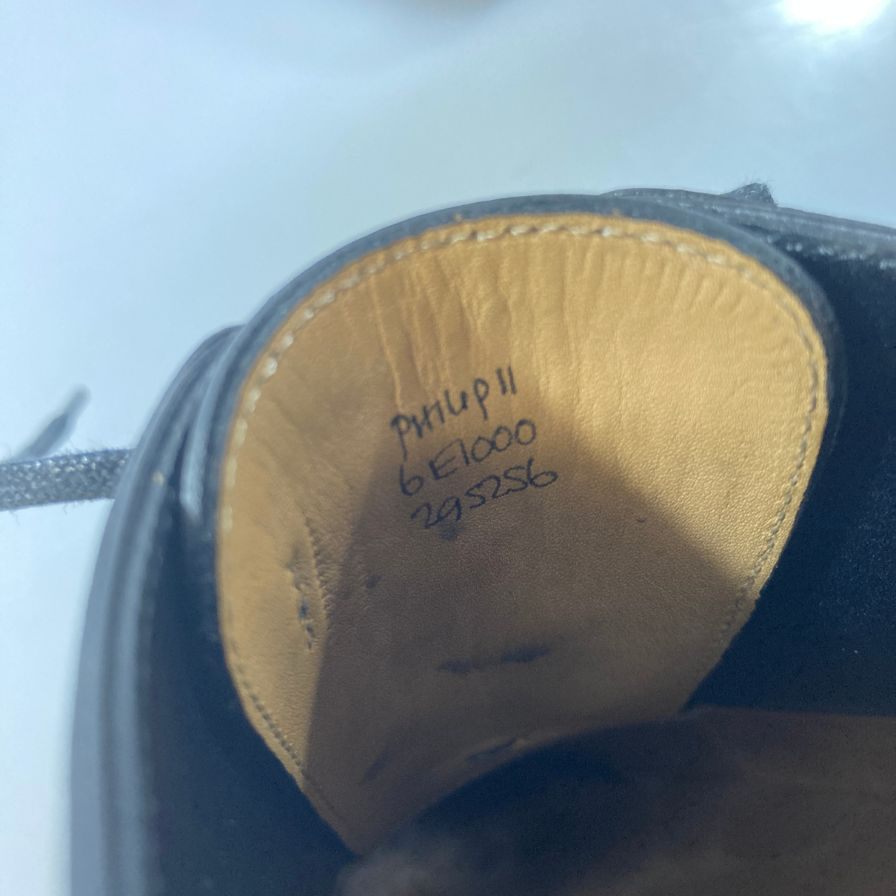 【JOHN LOBB】ジョンロブ  ビジネスシューズ カーフレザー ブラック（黒） サイズ UK6E 7000ラスト