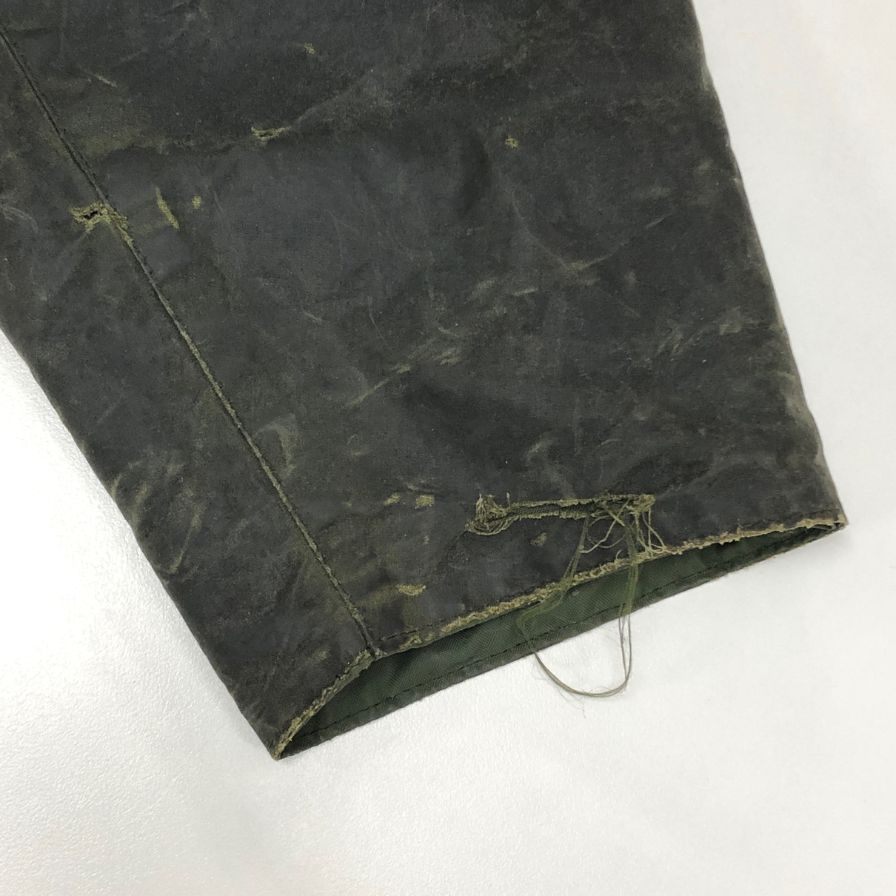 【Barbour】バブアー オイルドジャケット ビューフォート 95年製 3ワラント カーキ メンズ サイズC44 BARBOUR BEAUFORT