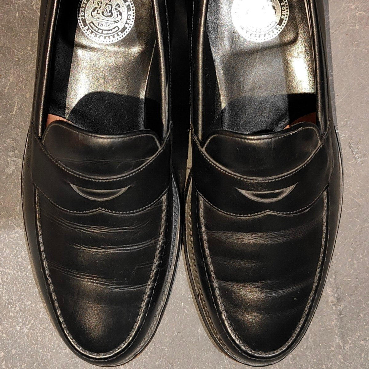 JOSEPH CHEANEY】ジョセフチーニー ハドソン ペニーローファー カーフ